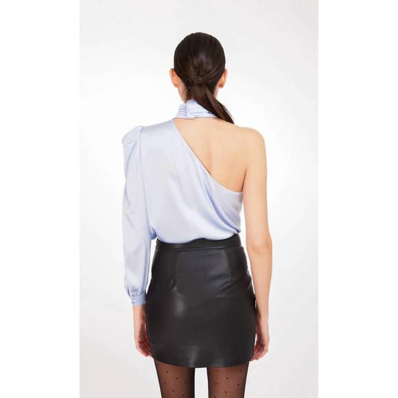 NEW GENERATION LOVE rosario blouse in blue opal - Picture 3 of 3